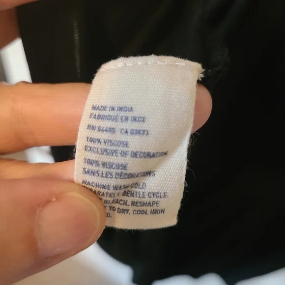 AMERICAN Eagle N Neck Black Camisole Top Size XS - Picture 8 of 8